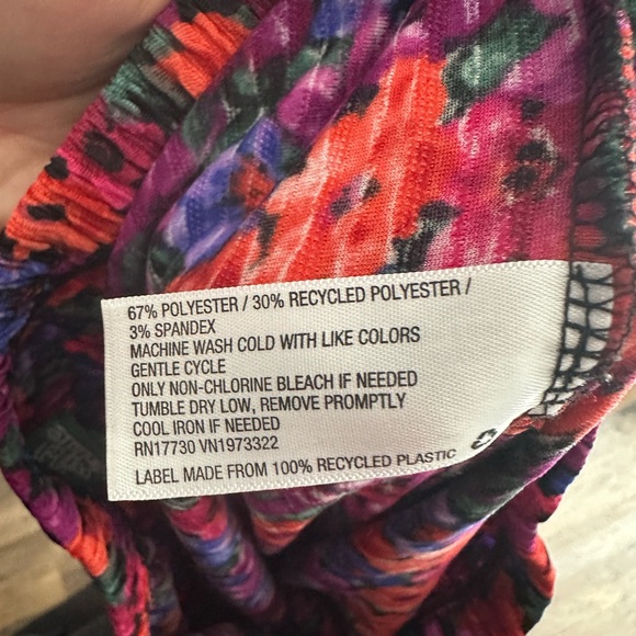 Wild Fable Multicolor Floral Flare Pants - Picture 7 of 8